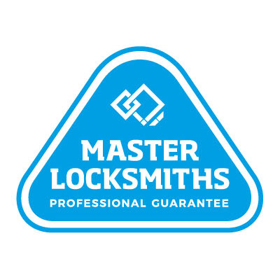 Master Locksmiths professional guarantee logo.