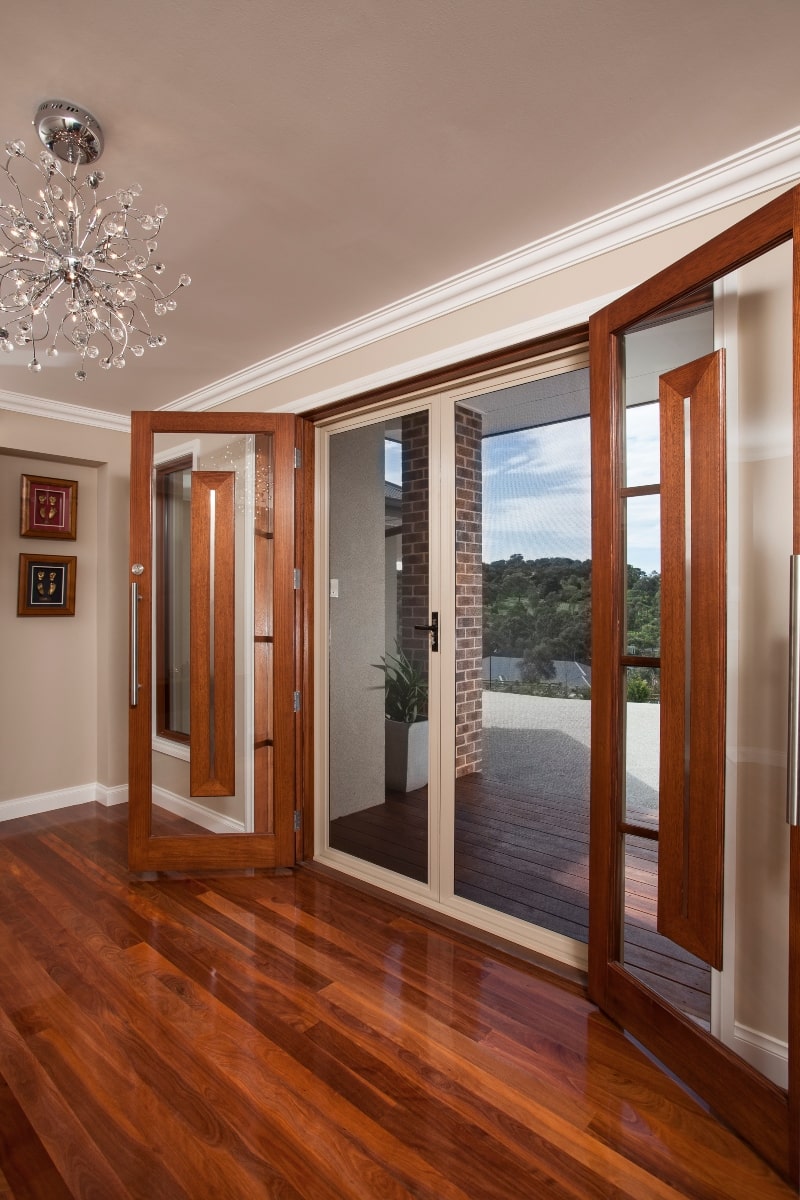 Security doors are low maintenance and don't require regular painting, varnishing, or oiling.