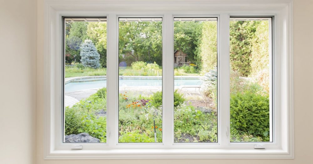 Insulated and double glazed windows help your control the temperature.