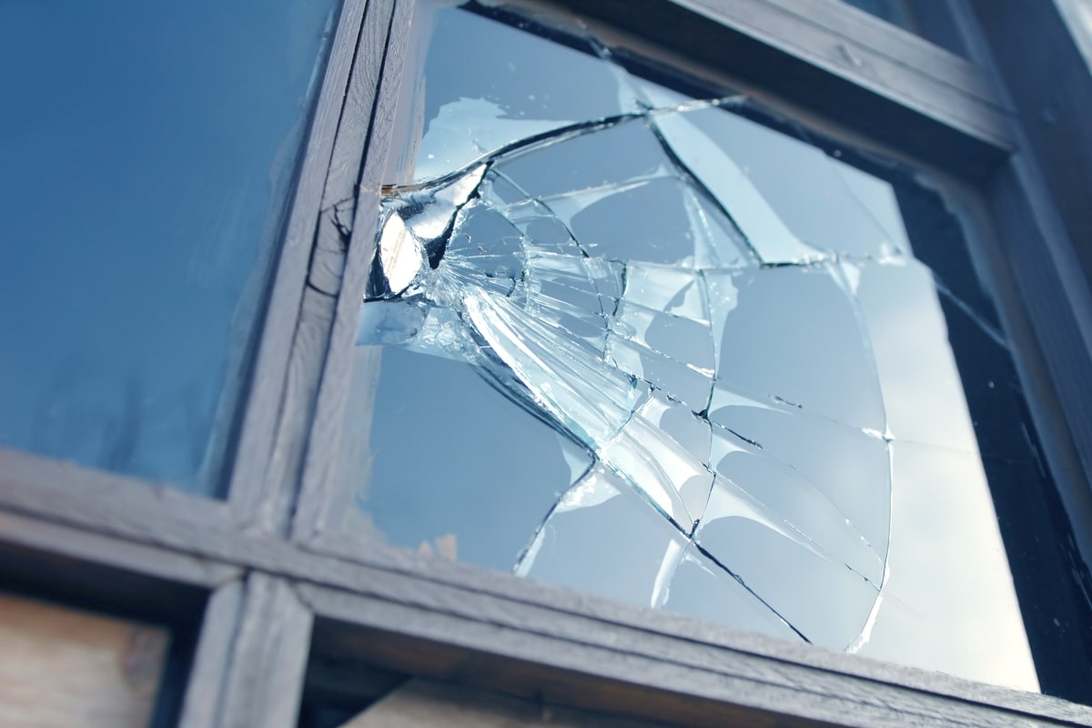 Security window screens can help prevent breakage from intruders and weather.