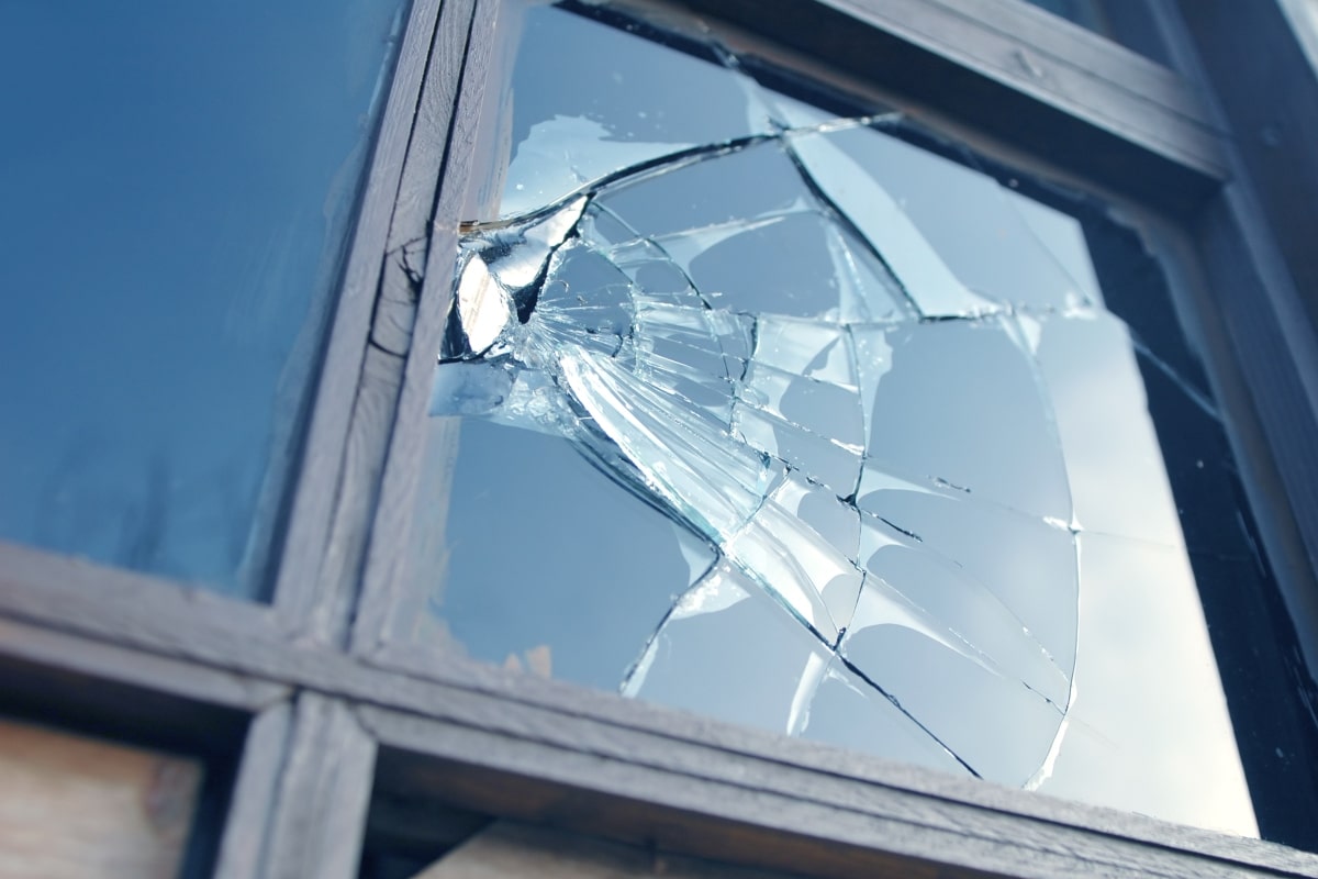 Security window film can act as a deterant against breakins.