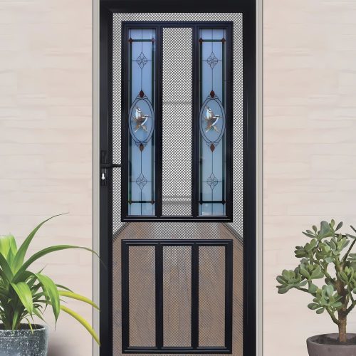 Decorative security screen doors from Colonial castings are a beautiful design choice for homes in Perth.