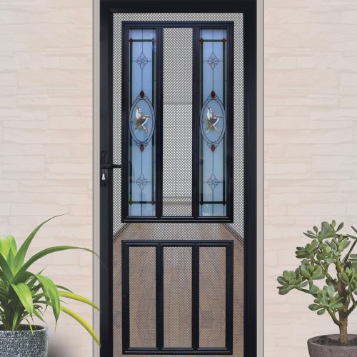 Decorative security screen doors from Colonial castings are a beautiful design choice for homes in Perth.
