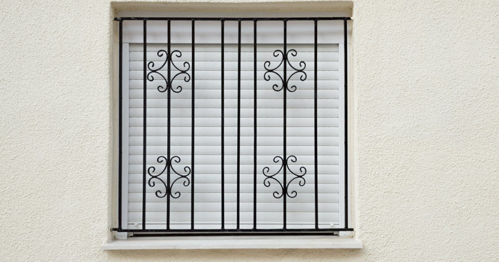 The Ultimate Home Security Checklist 6 Decorative security bars look great and provide an added level of home security.