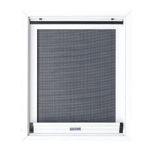 Rear view of emergency exit screen.