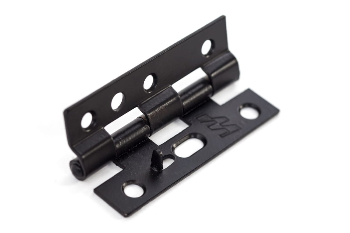 Safety Screen Door or Security Door? Don’t Risk the Wrong Choice 5 Security screen door hinge with multiple fixing holes and security pin.