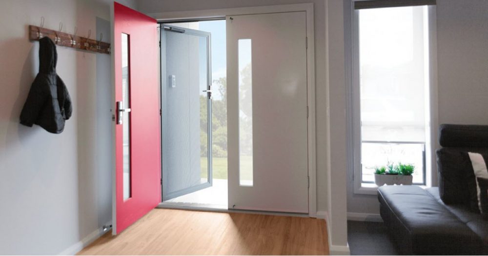 5 Effective Ways to Burglar-Proof Your Front Door 4 Reinforce your front door with security screens and locks to improve security.