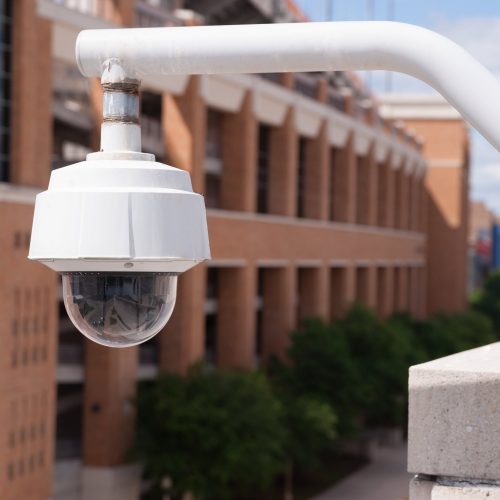 Camera used as a school security measures.