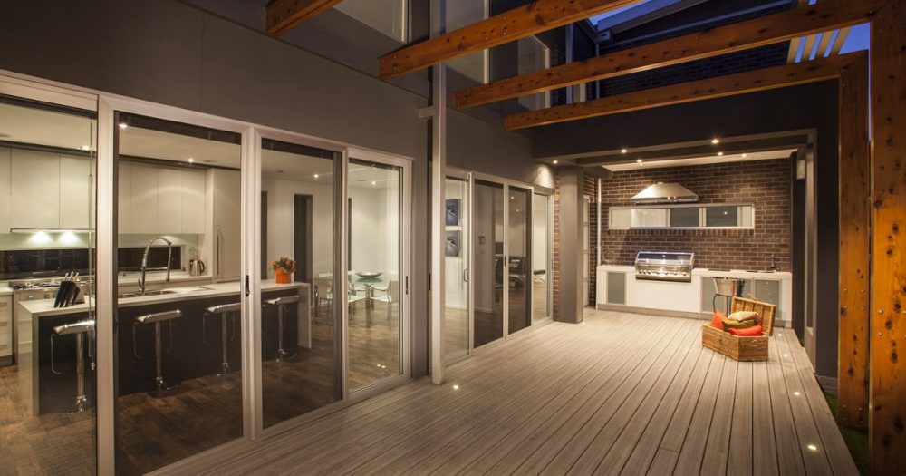 Security screens installed in this local Australian property made a visual impact.