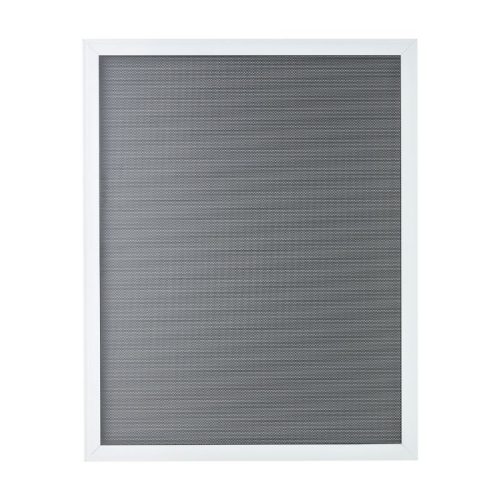 A Fixed security window screen.